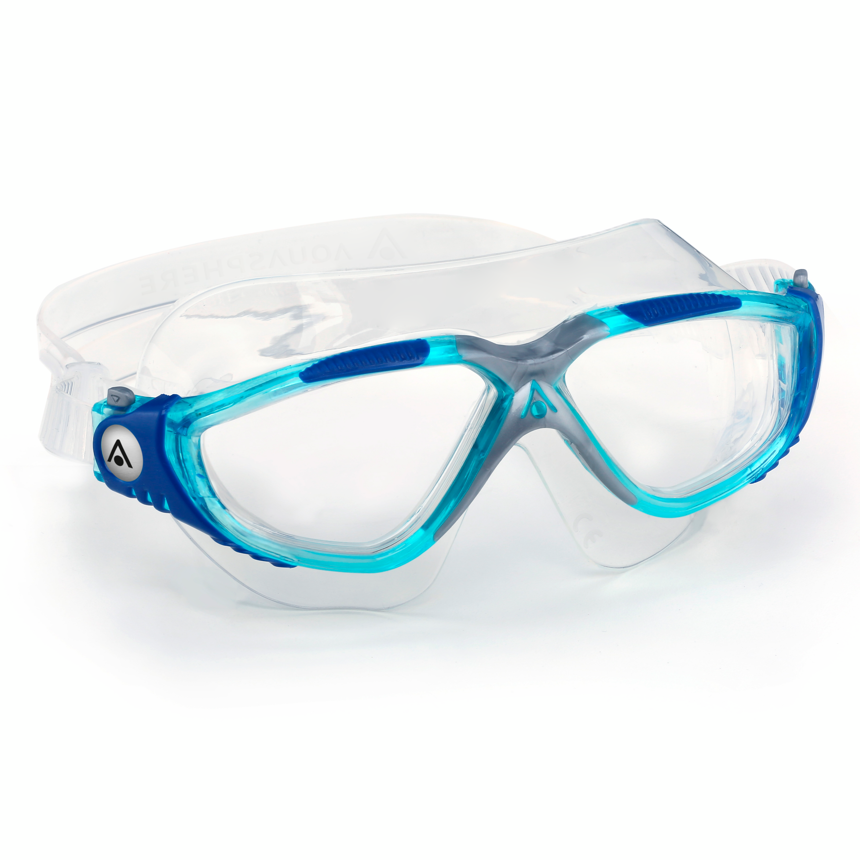 Vista Swim Mask Clear Smoke Lens Aquasphere Australia